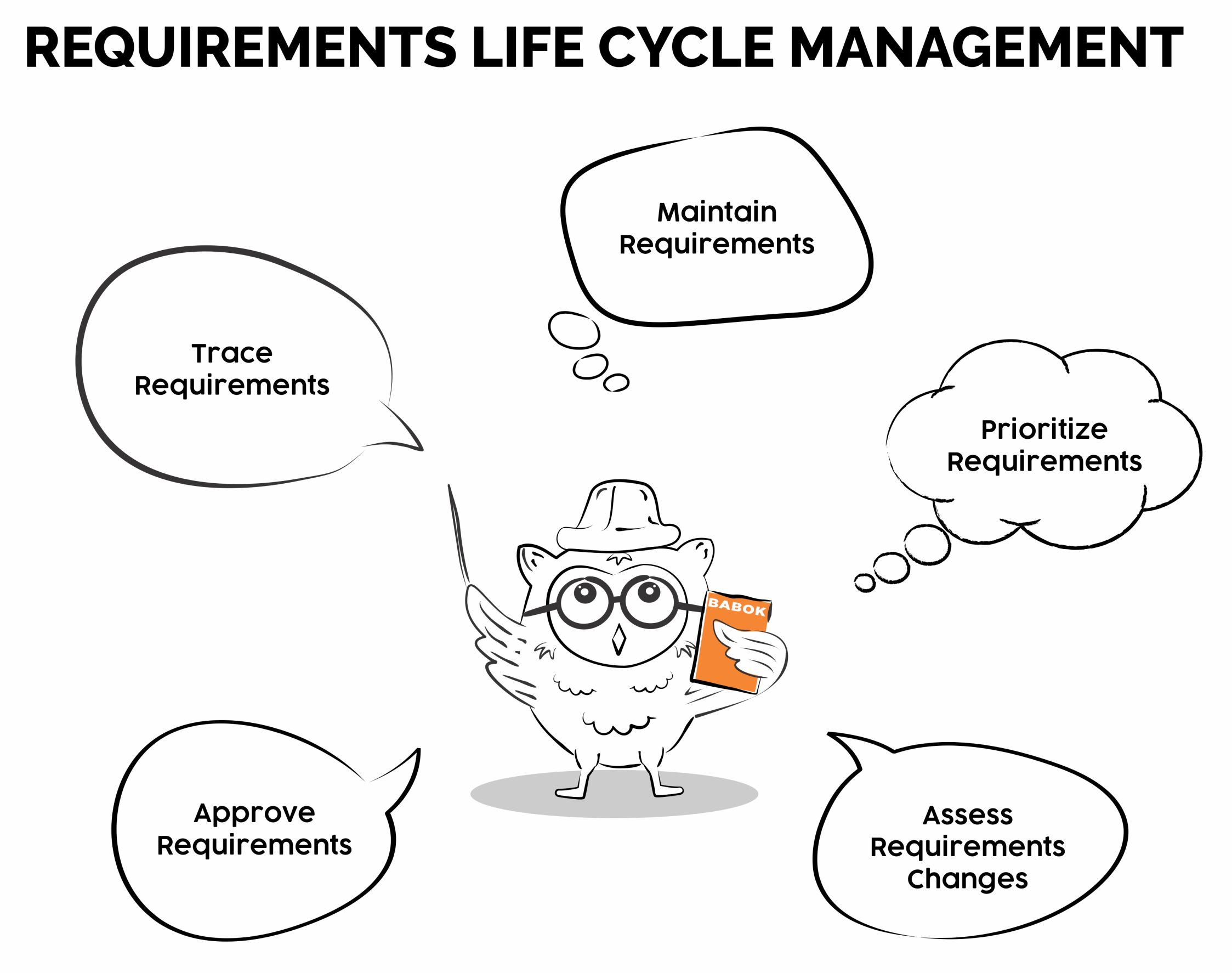 Requirements life cycle management by a Business Analyst for outsourced software product development projects.