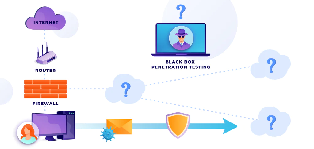 Black box penetration testing explained.