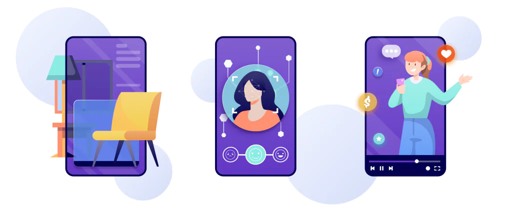 AI mobile app development idea face animation apps