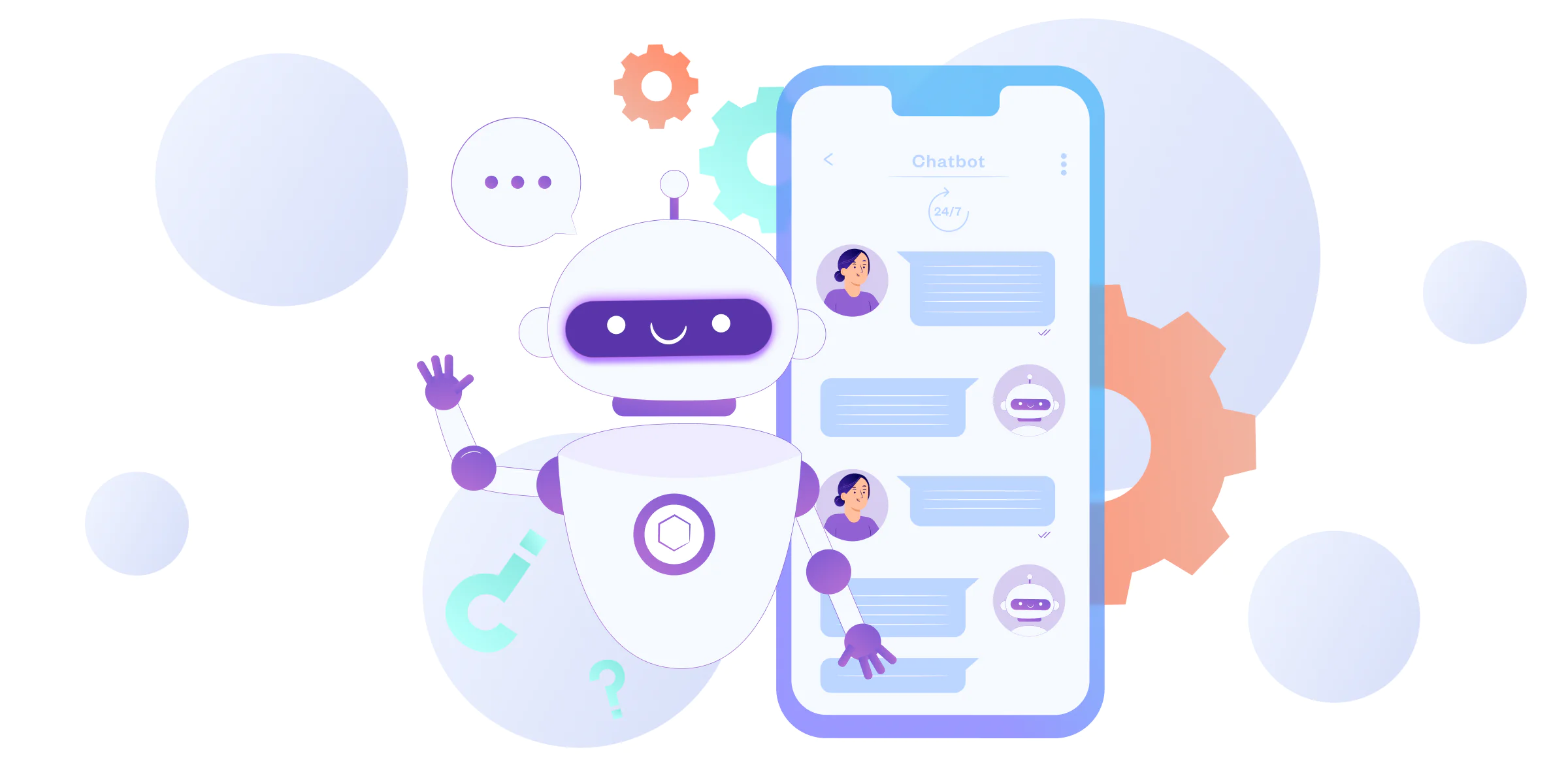 AI chatbot development for marketing your business.